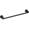 Moen YB0218BL Doux 18-Inch Single -Towel Bar, Matte Black