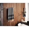 Moen YB0318CH Flara 18-Inch Single -Towel Bar, Chrome(Brushed Nickel)