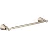 Moen YB0318CH Flara 18-Inch Single -Towel Bar, Chrome(Brushed Nickel)