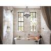 Moen YB0318CH Flara 18-Inch Single -Towel Bar, Chrome(Polished Nickel)