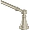 Moen YB8424BG Weymouth 24-Inch Single Towel Bar, Brushed Gold(Brushed Nickel)