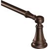 Moen YB8424BG Weymouth 24-Inch Single Towel Bar, Brushed Gold(Oil Rubbed Bronze)
