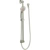 Moen 3863EPBN Envi Eco-Performance Handheld Shower with 30″ Slide Bar, Brushed Nickel(Brushed Nickel)
