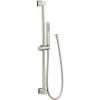 Moen 3988EPBN One-Function Eco-Performance Modern Handshower with 30-Inch Slide Bar and 69-Inch Hose, Brushed Nickel(Spot Resist Brushed Nickel)