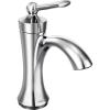 Moen 4500NL Wynford One-Handle High-Arc Bathroom Faucet with Drain Assembly, Polished Nickel(Chrome)