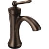 Moen 4500NL Wynford One-Handle High-Arc Bathroom Faucet with Drain Assembly, Polished Nickel(Oil Rubbed Bronze)