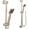 Moen 90 Degree Brushed Nickel Modern Eco-Performance Handshower Handheld Shower with 30-Inch Slide Bar and 69-Inch Metal Hose, S3879EPBN
