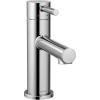 Moen Align Matte Black One-Handle Modern Bathroom Faucet with Drain Assembly and Optional Deckplate, 6190BL(Chrome)