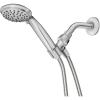 Moen Attune 8-Function Wall Mount Fixed Showerhead, Spot Resist Brushed Nickel, 218W0SRN(Chrome)