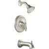 Moen Brantford Oil Rubbed Bronze Posi-Temp Pressure Balancing Shower Valve Trim Kit Valve Required, T2153ORB(Brushed Nickel)