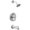 Moen Brantford Oil Rubbed Bronze Posi-Temp Pressure Balancing Shower Valve Trim Kit Valve Required, T2153ORB(Chrome)