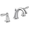 Moen Brantford Oil-Rubbed Bronze Two-Handle Widespread Bathroom Faucet Trim Kit Bathroom Faucets for Sink 3-hole Deck Mounted Setup, (Valve Required), T6620ORB(Chrome)