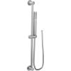 Moen Brushed Gold Modern Eco-Performance Handshower, Handheld Shower with 30-Inch Slide Bar and 69-Inch Metal Hose, 3887EPBG(Chrome)