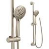 Moen Brushed Nickel Eco-Performance 5-Function Handheld Removable Shower Head, Adjustable 30-Inch Slide Bar and 69-Inch Long Hose, 3558EPBN(Brushed Nickel)