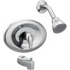 Moen Chateau Chrome Single Handle Posi-Temp Eco-Performance Shower Faucet Set, Valve Included, L2369EP