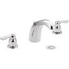 Moen Chateau Chrome Two-Handle Low Arc Centerset Bathroom Faucet, 4945