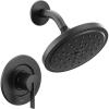 Moen Cia T2262EPBL Posi-Temp Rain Shower 1-Handle with Eco-Performance Shower Only Faucet Trim Kit, Valve Required,(Matte Black)