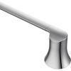 Moen Doux Matte Black 24-Inch Single -Towel Bar, YB0224BL(Chrome)