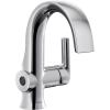 Moen Doux Matte Black Motionsense Wave Touchless Single Handle Bathroom Sink Faucet, S6910EWBL(Chrome)