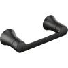 Moen Doux Matte Black Pivoting Toilet Paper Holder, YB0208BL(Matte Black)