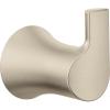 Moen Doux Matte Black Single Robe Hook, YB0203BL(Brushed Nickel)