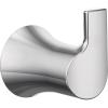 Moen Doux Matte Black Single Robe Hook, YB0203BL(Chrome)