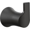 Moen Doux Matte Black Single Robe Hook, YB0203BL(Matte Black)