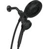 Moen Engage Chrome Magnetix 2-in-1 Combo Rain Showerhead with Detachable Handheld Shower Spray, Featuring Magnetic Docking System, 26009(Matte Black)