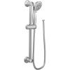 Moen Envi Chrome Eco-Performance Handheld Shower with 30″ Slide Bar, 3863EP
