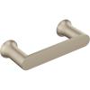Moen Genta LX Brushed Nickel Modern Wall Mount Pivoting Toilet Paper Holder, Modern Toilet Roll Holder for Bathroom, BH3808BN(Brushed Nickel)