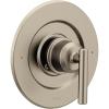 Moen Gibson Chrome Posi-Temp Pressure-Balancing Modern Valve Handle Only Trim, Valve Required, T2901(Brushed Nickel)