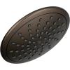 Moen Matte Black 8-Inch Wide Fixed Rainshower, Rain Showerhead for Tub and Shower, 6345BL(Oil Rubbed Bronze)