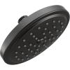 Moen Matte Black Eco-Performance One-Function 6-3/4″ Diameter Spray Head Rainshower, S176EP15BL