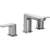 Moen Rizon Matte Black Two-Handle Widespread Bathroom Faucet, Valve Required, T6920BL(Chrome)