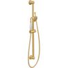 Moen S12107EPBG Weymouth Traditional Eco-Performance Handshower Handheld Shower with 30-Inch Slide Bar and 69-Inch Metal Hose, Brushed Gold