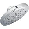Moen S176BL Single Function Shower Head with Immersion Rainshower Technology, 7-Inch Diameter, Matte Black(Chrome)