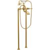 Moen S22110BG Weymouth Two-Handle Tub Filler with Lever-Handles and Handshower