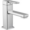 Moen S6710 90 Degree One-Handle Single Hole Modern Bathroom Sink Faucet, Chrome