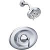 Moen T2138EP Eva Posi-Temp Eco-Performance Shower Trim Kit, Valve Required, Chrome