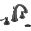 Moen T6125WR Kingsley Two-Handle High Arc Bathroom Faucet, Valve Required, Wrought Iron