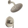 Moen UT2842EP Glyde M-CORE 2-Series 1-Handle Shower Trim Kit, Valve Required, Chrome(Brushed Nickel)