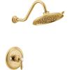 Moen UTS33102EPBG Weymouth M-CORE 3-Series 1-Handle Eco-Performance Shower Trim Kit, Valve Required, Brushed Gold