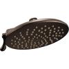 Moen Velocity Chrome Two-Function Rainshower 8-Inch Shower Head with Immersion Technology for a High-Pressure Rinse, S6320(Oil Rubbed Bronze)