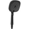 Moen Verso Eco-Performance Infiniti Dial Square Handheld Shower, 5-Inch Diameter Spray Head, Brushed Gold, 220H5EPBG(Matte Black)