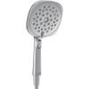 Moen Verso Eco-Performance Infiniti Dial Square Handheld Shower, 6-Inch Diameter Spray Head, Spot Resist Nickel, 220H4EPSRN(Chrome)