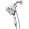 Moen Verso Handshower, Detachable Round Shower Head with Magnetix Docking System, 60″ Hose, Spot Resist Brushed Nickel, 220H2SRN(Chrome)