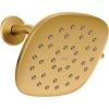 Moen Verso Infiniti Dial Square Rain Shower Head, 7-Inch Diameter Spray Head, Matte Black, 220R5BL(Brushed Gold)