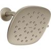 Moen Verso Infiniti Dial Square Rain Shower Head, 7-Inch Diameter Spray Head, Matte Black, 220R5BL(Brushed Nickel)