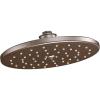 Moen Waterhill Brushed Nickel 10-Inch Wide Single Function Rain Showerhead with Immersion Rainshower Technology, S112BN(Oil Rubbed Bronze)