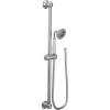Moen Weymouth Chrome Traditional Eco-Performance Handshower Handheld Shower with 30-Inch Slide Bar and 69-Inch Metal Hose, S12107EP(Chrome)